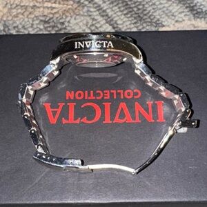 Invicta Grand Diver Black and Silver Watch Automatic